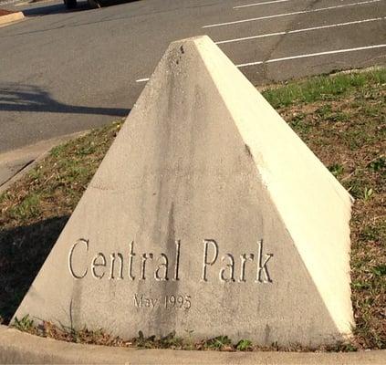 Central Park Marker