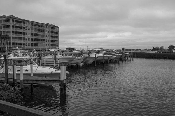 Condos and boat slips