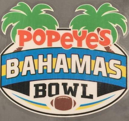 Bahamas Bowl Logo to be added to your WMU Attire.