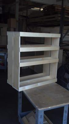 Custom spice rack pullout