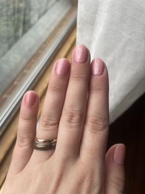 Gel manicure