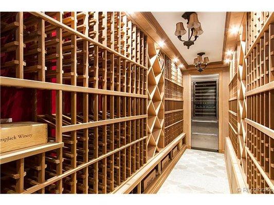 Custom Wine Room in Denver, CO