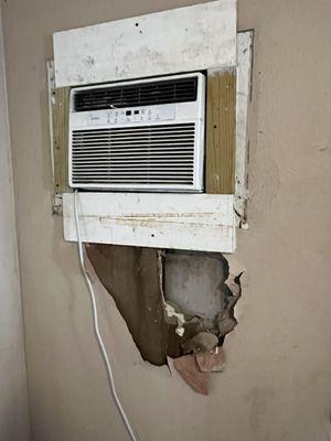 Here's the result of a bad ac installation