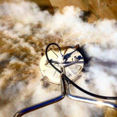 Hot Steam Pressure Washing