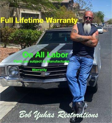 Lifetime Warranty On All Labor. Manufactures Warranty On Parts