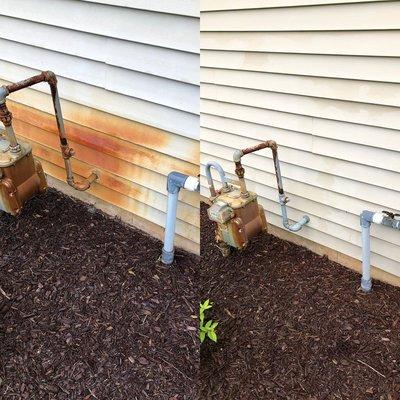 Rust Removal On Vinyl Siding in Knollwood Granger IN