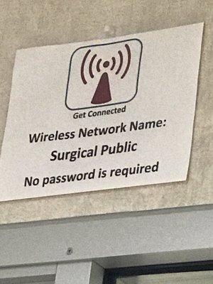 WiFi: Surgical Public