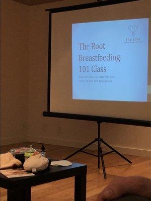 Breast feeding class