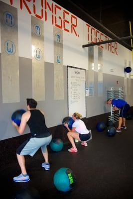 Medicine Balls at Iron Tribe Johns Creek