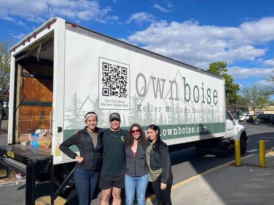 Own Boise Stuff the Truck event benefitting the Boise Rescue Mission - May 2022