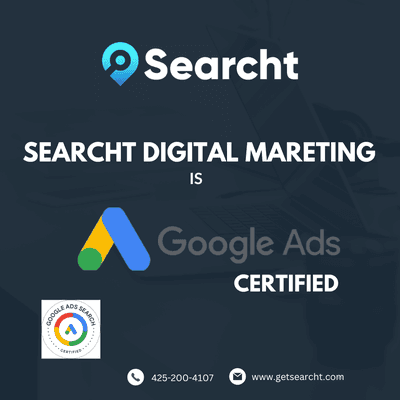 Boost your Google Search Ads ROI with certified experts.