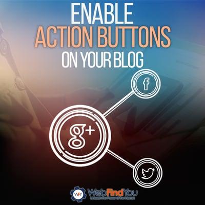 Enable Action Buttons On Your Blog