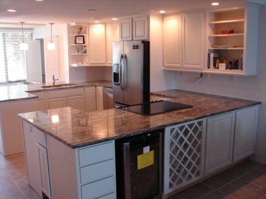 Anna Maria waterfront villa kitchen remodel