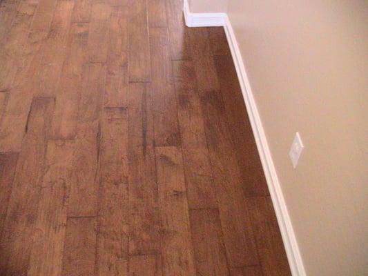 hand scraped engineered hardwood