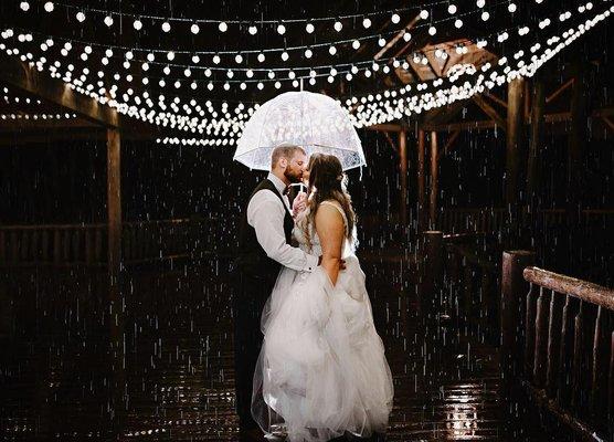 Kissing in the Rain