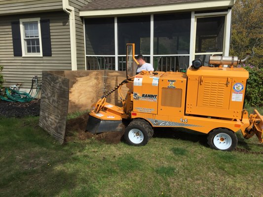 2016 Bandit 2650 Stump Grinder