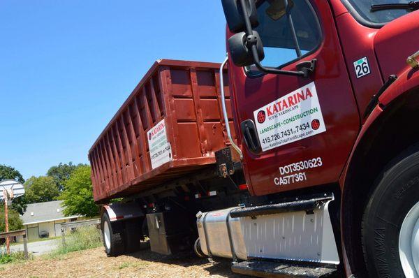 Katarina Total Yardscape offers hauling as a standalone service.  Load it yourself or have us do it for you!