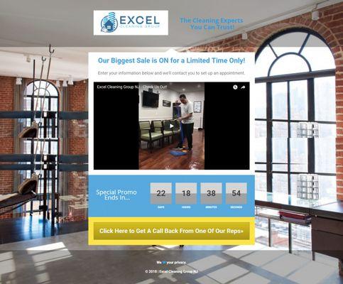 https://bit.ly/2wsm13S Excel Cleaning Group NJ Office Commercial Cleaning With Video Page