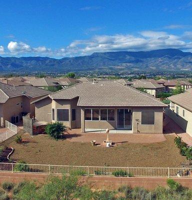 Mingus Mtn. Views from front; Red Rock & golf course views from back. Clubhouse & pool