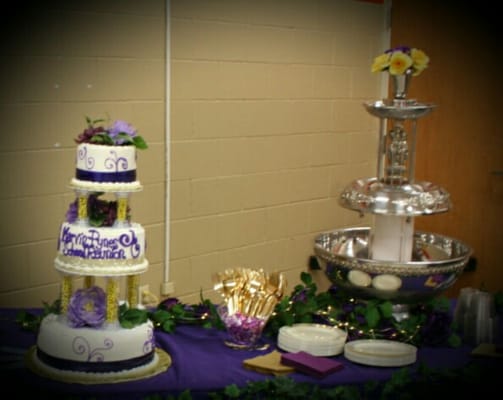 Marvin Pynes School Reunion Banquet  De Kalb, Texas Something Unexpected Event Planning Services set-up for catering