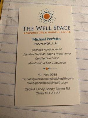 The Well Space Acupuncture & Mindful Living