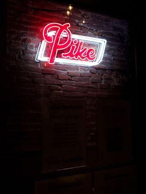 Pike neon sign