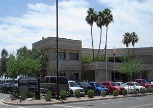 Located inside the Glendale Airport terminal building.