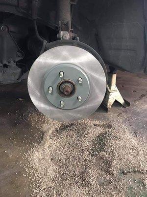 After brake service