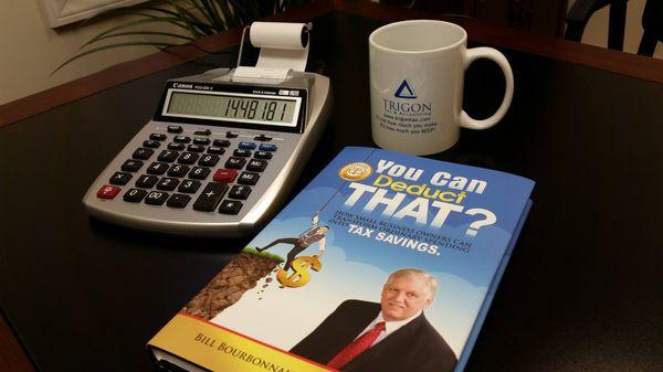 Our CEO, Bill Bourbonnais, is a best-selling author of "You Can Deduct THAT?"