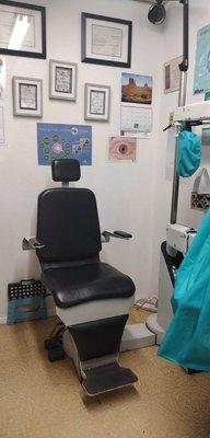 Friendly exam room. The doctor is always ready to pray  for anyone wanting  prayer. We have nothing but blessings for You.