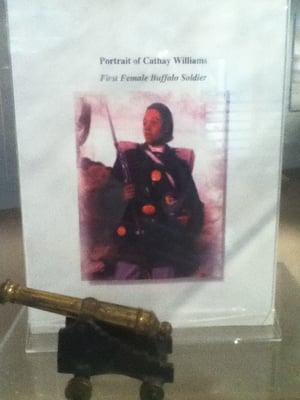 Cathy Williams - First female Buffalo Soldier!