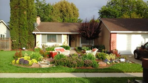 Removed 8 sprinklers, installed landscape on drip system and saving 140 gallons each day...