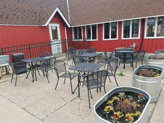 Patio seating