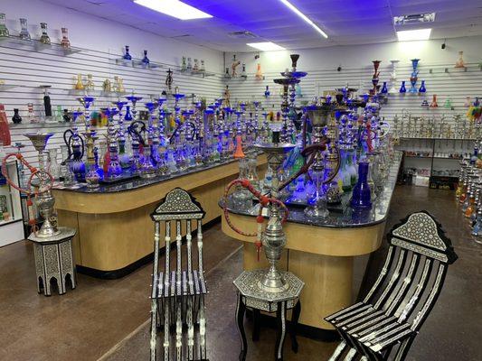 We also have big selection of Egyptian made hookahs