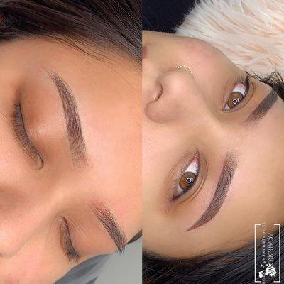 Ombré Powder Brows done by Tessa