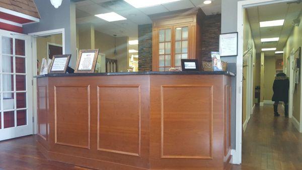 Impressive front desk