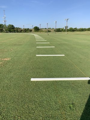 The tee boxes are ready!