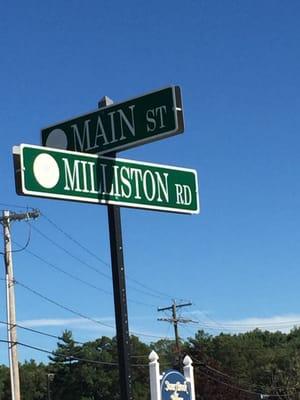 Milliston Place -- 2 Milliston Road (JCT Route 109), Millis                     Street Area