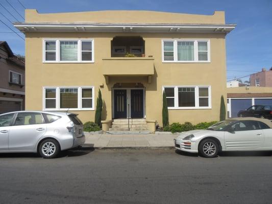 4 unit apartment building managed by Sunridge Properties in Hillcrest/Mission Hills-100% occupied