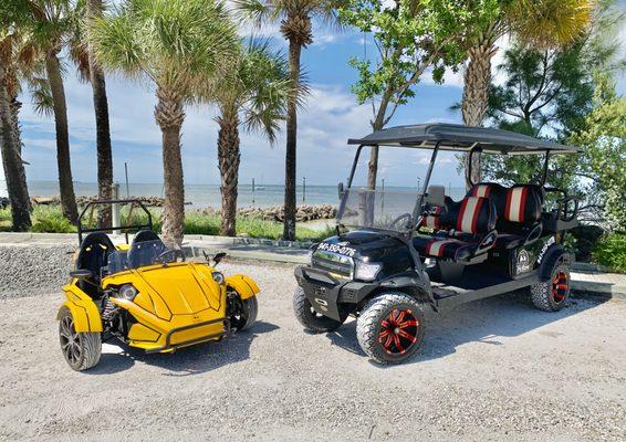 G6 Lithium Golf Cart and The Mamba