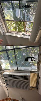 Window Air Conditioner installation and removal services