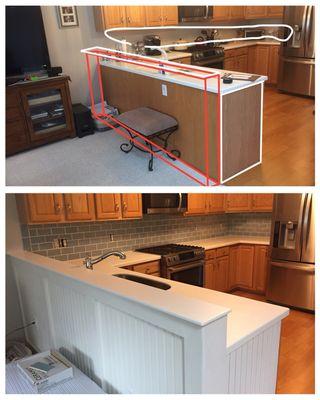 Customers ideas to life! Kitchen Makeovers and Improvements by RBW