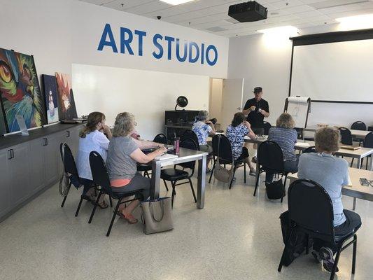 Our beautiful Art Studio