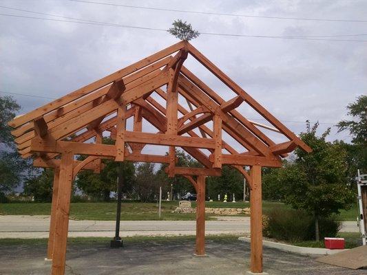 Display pavilion in Sycamore IL