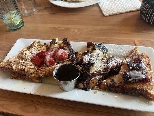 French toast flight