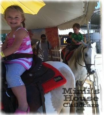 Pony rides are the best!