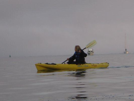 Calm evening on the water