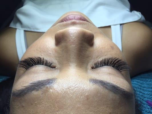 Volume lashes