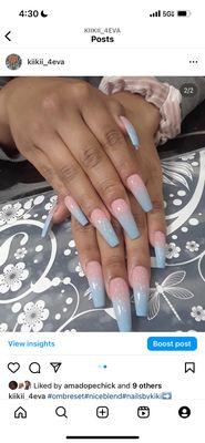 Ombre nails