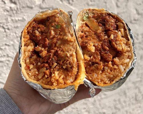 AL PASTOR SUPER BURRITO, Happy Cinco de Mayo!!